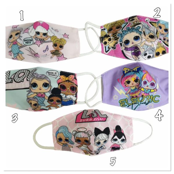 masque enfant LOL